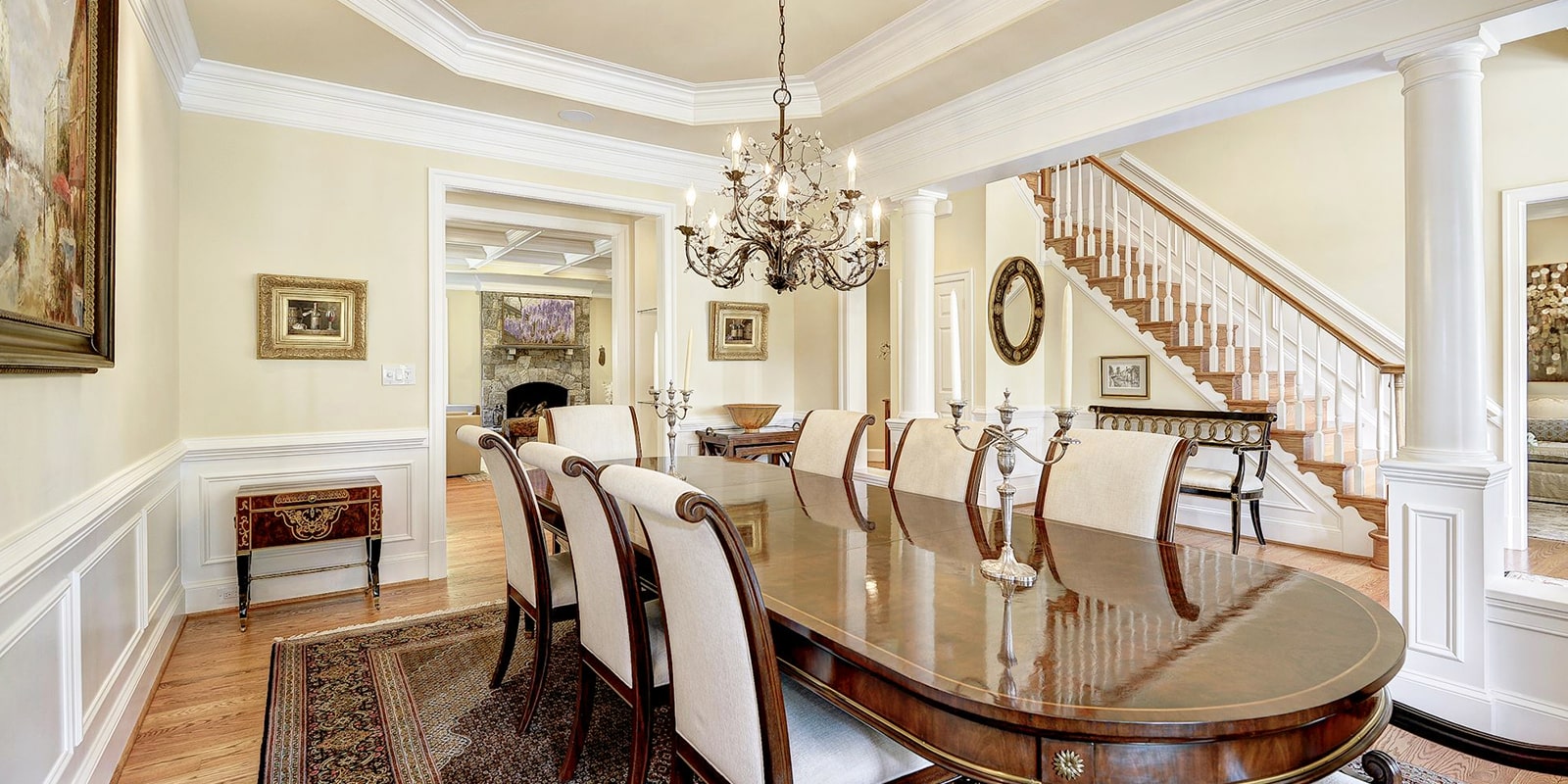 Dining Area of Luxury Home for Sale | Theo & Partners